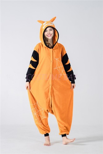 Black orange cute devil - orange,