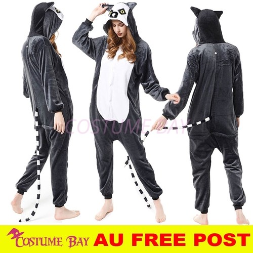 Lemur jumpsuit onesie adult - lemur,