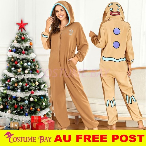 Gingerbread jumpsuit onesie - jumpsuit,